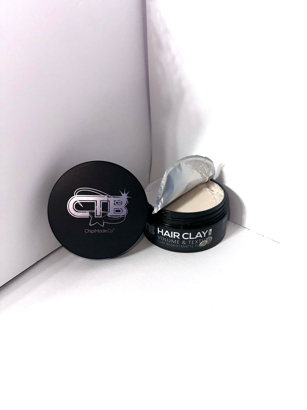 CTB Hairstyling Clay – Coconut Scented & Naturally Made (Chrome Collection)